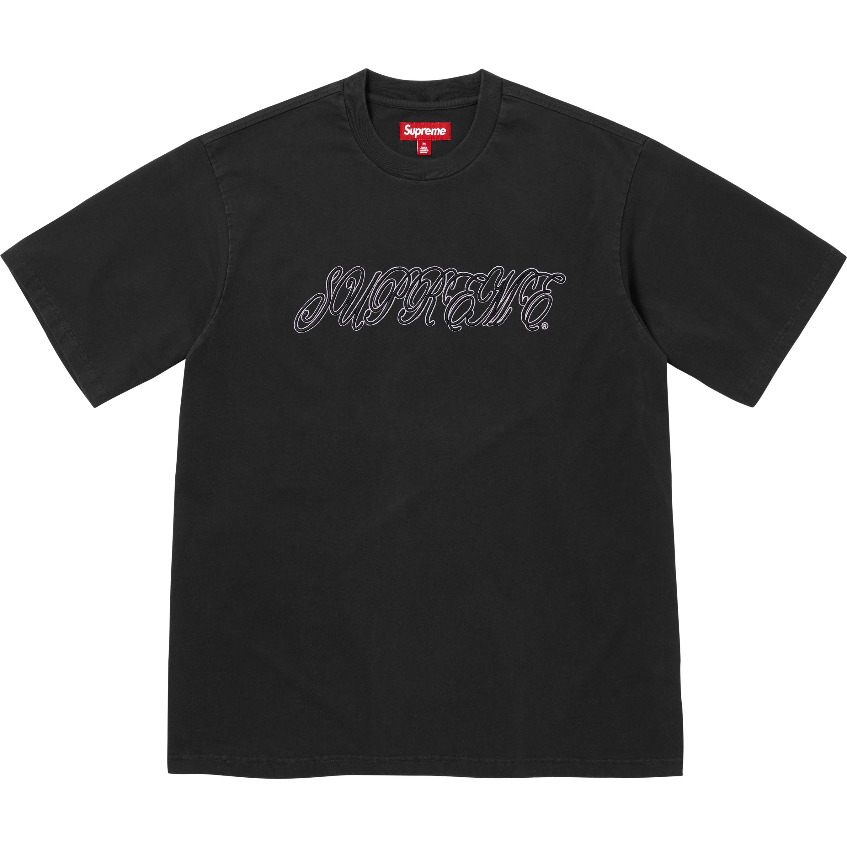 Raised Script S/S Top view 11